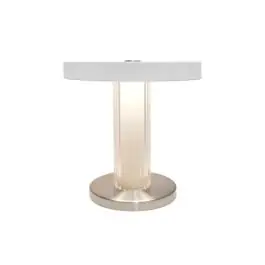 Beperkte Voorraad DFTP by Nordlux Tafellamp Trezzi Metaal en Glas Wit 5W 225lm - 930 Warm Wit | Beste Kleurweergave - 3-Staps Dimbaar
