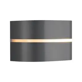 Nordlux Sibelis Wandlamp Aluminium Grijs | IP44 - Geschikt voor E27 Seizoensaanbieding