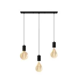 Laatste Kans Calex XXL Goud Filament Complete Set - Including 3 XXL Lamps + Cordset Rechthoekig basis
