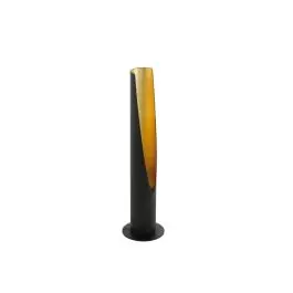 Eglo Tafellamp Barbotto Staal Zwart, Goud 4.5W 345lm - 830 Warm Wit | Geschikt voor 1x GU10 Gratis Retour