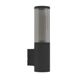 Eglo Wandlamp Salle Buitenverlichting Aluminium Zwart | Geschikt voor E27 Express Levering