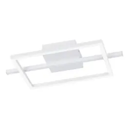 Eglo Plafondlamp Amandolo Staal Wit 17W 1900lm - 827-865 Afstembaar Wit + RGB | Dimbaar Gratis Verzending