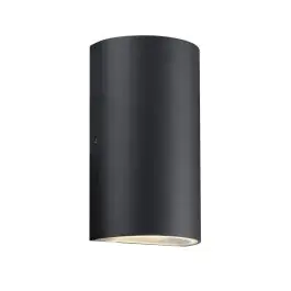Nordlux Rold Wandlamp Metaal Zwart Up & Down 10.5W 350lm - 830 Warm Wit Bestseller
