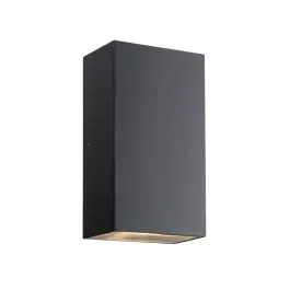 Nordlux Rold Wandlamp Metaal Zwart 10.5W 350lm - 830 Warm Wit Koop Vandaag