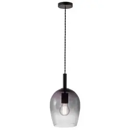Direct Verzonden Nordlux Pendelarmatuur Uma Glas Grijs | E27