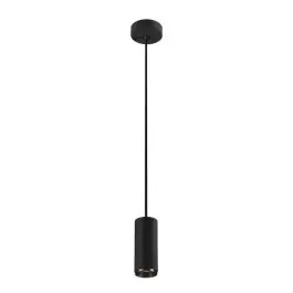 SLV Numinos Phase S Hanglamp Aluminium Zwart 10.42W 1020lm 24D - 930 Warm Wit | Beste Kleurweergave - Dimbaar Goedkoop