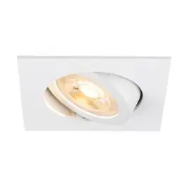 SLV New Tria 68 Spot Aluminium Wit Vierkant | Zaagmaat 68mm - Geschikt voor 1x GU10 Bestseller