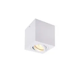 Lage Prijs SLV Triledo Enkel Plafondlamp Aluminium Wit | Geschikt voor 1x GU10