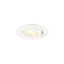 Shop Nu SLV New Tria 45 Spot Aluminium Wit Rond 4W 360lm 24D - 930 Warm Wit | Zaagmaat 45mm - Beste Kleurweergave