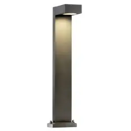 SLV Quadrasyl 75 Vloerlamp Aluminium Grijs Vierkant | Buitenverlichting - IP44 - Geschikt voor 1x GX53 Laatste Versie