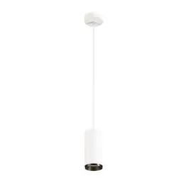 SLV Numinos Phase M Hanglamp Aluminium Wit 20.1W 1885lm 60D - 927 Zeer Warm Wit | Beste Kleurweergave - Dimbaar Finale Uitverkoop