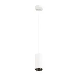 Aanbieding SLV Numinos Phase M Hanglamp Aluminium Wit 20.1W 1880lm 60D - 930 Warm Wit | Beste Kleurweergave - Dimbaar