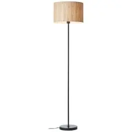 Brilliant Staande Lamp Wimea Metaal Zwart Beige | 380mm - Geschikt voor 1x E27 Rechtstreeks Van De Fabrikant