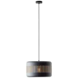 Direct Verzonden Brilliant Tyas Hanglamp Metaal Zwart Goud | 380mm - Geschikt voor 1x E27