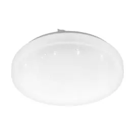 Eglo Wand en Plafondlamp Frania-S Staal Wit 10W 1100lm - 830 Warm Wit | IP20 Veilige Betaling