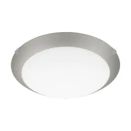Meest Verkocht Eglo Wand en Plafondlamp Mars 1 Staal Wit | IP20 - Geschikt voor 1x E27