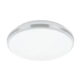 Eglo Wand en Plafondlamp Pinetto Staal Wit 15.6W 1900lm - 840 Koel Wit | IP44 Favoriet