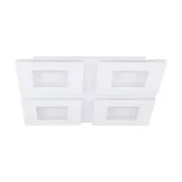 Eglo Plafondlamp Padrogia-Z Staal Wit 9.7W 1170lm - 827-865 Afstembaar Wit + RGB | IP20 - Zigbee Dimbaar Shop Nu