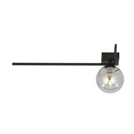 Hoge Kwaliteit Emibig Plafondlamp Imago Staal Zwart | Geschikt voor 1x E14 - Max 10W
