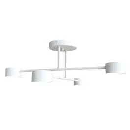 Actieprijs Emibig Plafondlamp Halo Staal Wit | Geschikt voor 4x GX53 - Max 8W