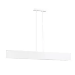 Emibig Hanglamp Gentor Staal Wit | Geschikt voor 4x E27 - Max 15W Beperkte Voorraad