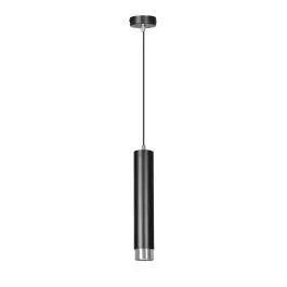 Emibig Hanglamp Kibo Staal Zwart | Geschikt voor 1x GU10 - Max 10W Voordeelprijs