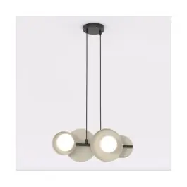 Actieprijs Emibig Hanglamp Model Staal Bruin | Geschikt voor 4x G9 - Max 8W