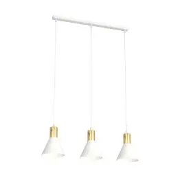 Favoriet Emibig Hanglamp Rosa Staal Wit | Geschikt voor 3x E27 - Max 15W
