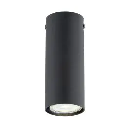 Emibig Plafondlamp Tecno Staal Zwart | Geschikt voor 1x GU10 - Max 8W Koop Online