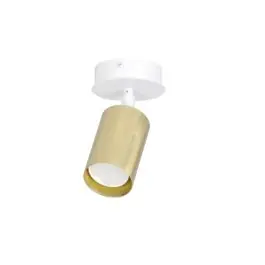 Dagaanbieding Emibig Plafondlamp Zen Staal Wit | Geschikt voor 1x GU10 - Max 10W