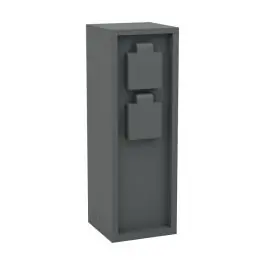 Eglo Tuin Pillar Park 5 met Stopcontact Zwart Shop Nu