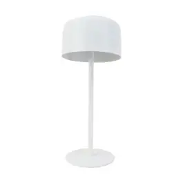 Eglo Tafellamp Roccanova Solar Staal Wit 2W 270lm - 830 Warm Wit | IP44 - Aanraak dimbaar - USB-C Gecertificeerd