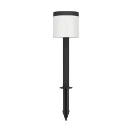 Eglo Prikspot Pantete Solar Zwart 7W 830lm - 830 Warm Wit | IP65 - Bewegingssensor Dagaanbieding