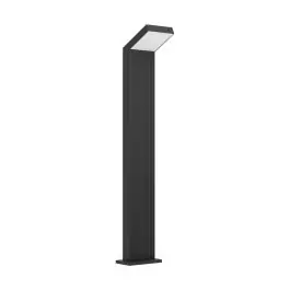Eglo Sokkel Lamp Grottazzolina Aluminium Zwart 10W 1280lm - 865 Daglicht| IP65 Lage Prijs