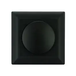 EcoDim Dimmerknop Zwart incl. Central Plate en Frame Beperkte Voorraad