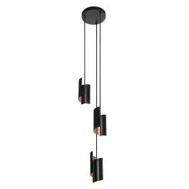 Nu Kopen Ledvance LED Hanglamp Twist Zwart 24W 1200lm - 830-865 Afstembaar Wit | Dimbaar