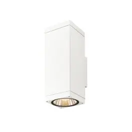 SLV Theo Pro L Wandlamp Aluminium Wit 10W 1200lm - 827 Zeer Warm Wit | Buitenverlichting - IP65 Merkproduct