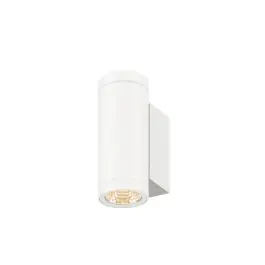 Aanbieding SLV Helia Pro S Wandlamp Aluminium Wit 6W 700lm - 827 Zeer Warm Wit | Buitenverlichting - IP65