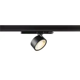 Koopje SLV Railspot Kalu 2.0 3-Fase Aluminium Zwart 10W 1450lm 36D - 827 Zeer Warm Wit | Beste Kleurweergave - Dimbaar